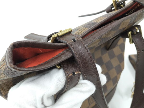 2000773258201419 5 Louis Vuitton Male Tote Bag Damier Leather Ebene Brown