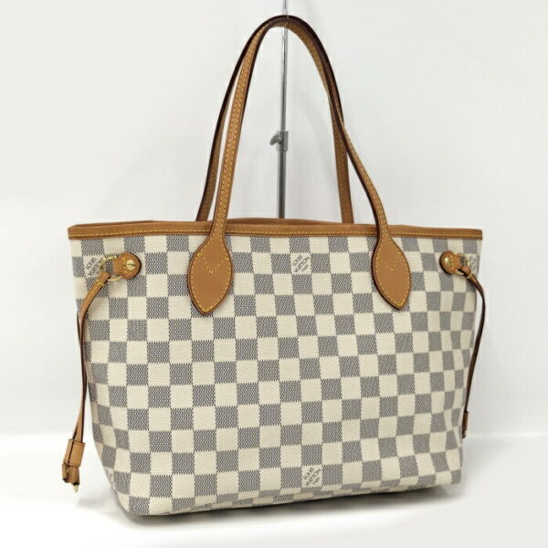 2000773258500444 1 Louis Vuitton Neverfull PM Tote Bag Damier Azur