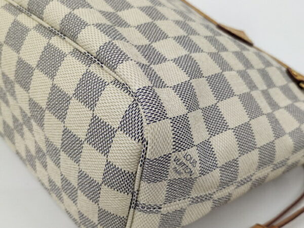 2000773258500444 3 Louis Vuitton Neverfull PM Tote Bag Damier Azur