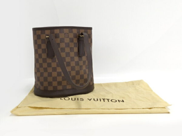 2000773258600344 10 Louis Vuitton Male Tote Bag Damier Leather Ebene Brown