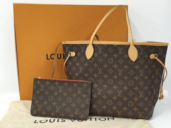 2000773258800882 10 Louis Vuitton Neverfull MM Tote Bag Monogram Sleeves