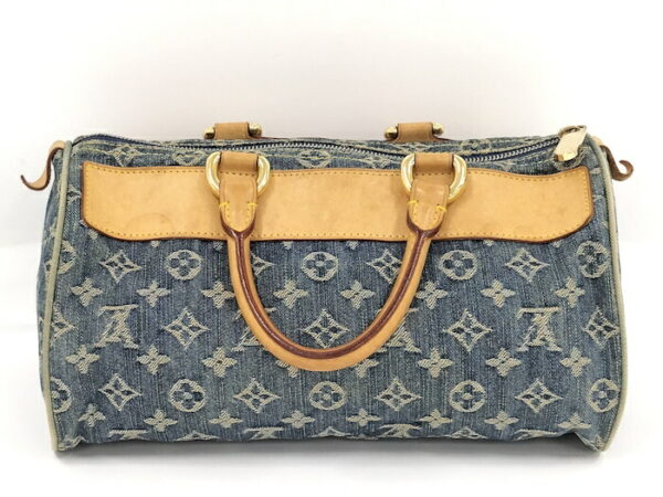 2000773258900570 2 Louis Vuitton Neo Speedy Handbag Monogram Denim