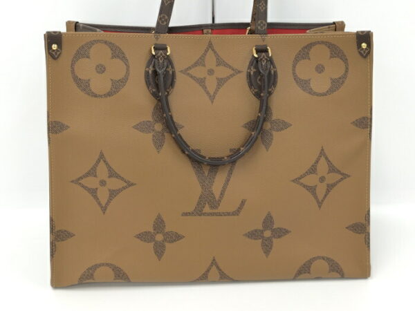 2000773259000367 2 Louis Vuitton On the Go GM 2way Tote Bag Reverse Giant