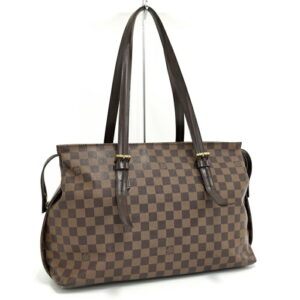 2000773259000438 1 Louis Vuitton Bella Monogram Mahina 2way Shoulder Claim Tote Bag