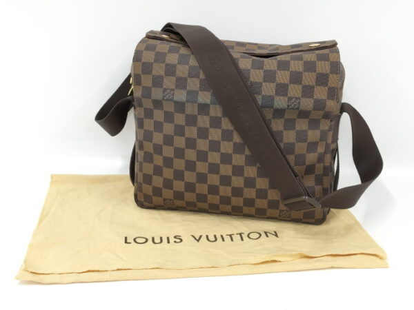 oplus 256 Louis Vuitton Naviglio Shoulder Bag Damier Ebene