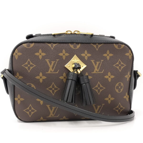 oppo 256 Louis Vuitton Saintonge 2WAY Shoulder Bag Monogram Noir