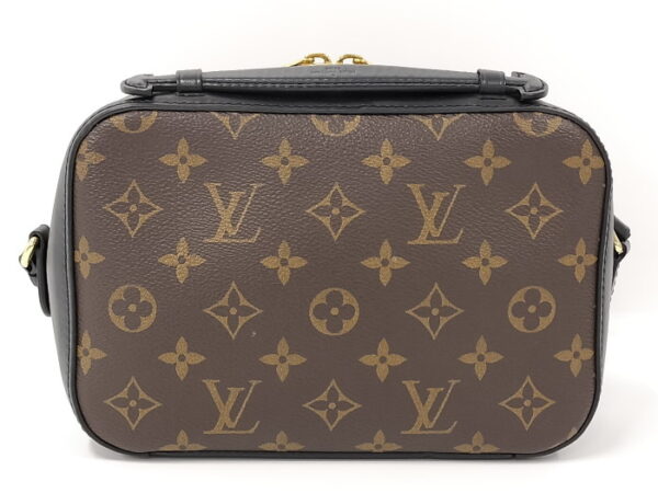 oppo 256 Louis Vuitton Saintonge 2WAY Shoulder Bag Monogram Noir