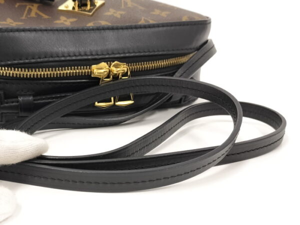 oppo 256 Louis Vuitton Saintonge 2WAY Shoulder Bag Monogram Noir