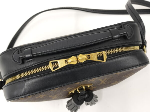 oppo 256 Louis Vuitton Saintonge 2WAY Shoulder Bag Monogram Noir