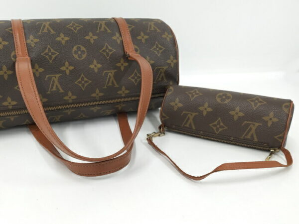 2000773260000113 4 Louis Vuitton Papillon 30 GM Handbag Monogram with Pouch