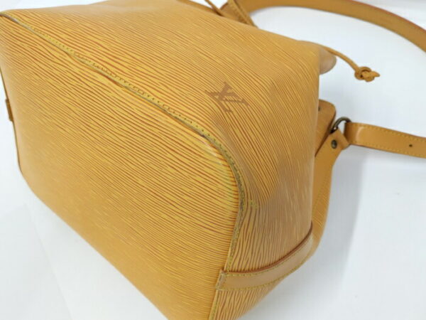 2000773260000132 3 Louis Vuitton Petit Noe Drawstring Shoulder Bag Epi Tassili Yellow