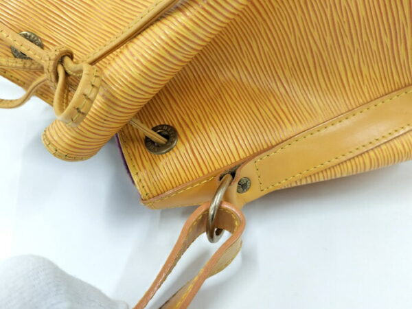 2000773260000132 6 Louis Vuitton Petit Noe Drawstring Shoulder Bag Epi Tassili Yellow