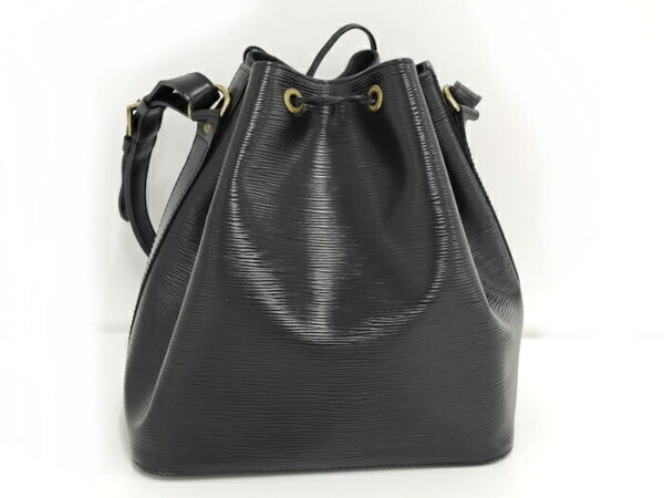 2000803251300845 2 Louis Vuitton Noe Shoulder Bag Epi Noir