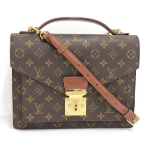 oppo 256 Louis Vuitton Hippo Piano Tote Bag Monogram Brown