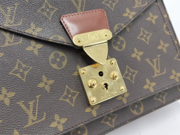 oppo 256 Louis Vuitton Monceau 2WAY Shoulder Bag Monogram