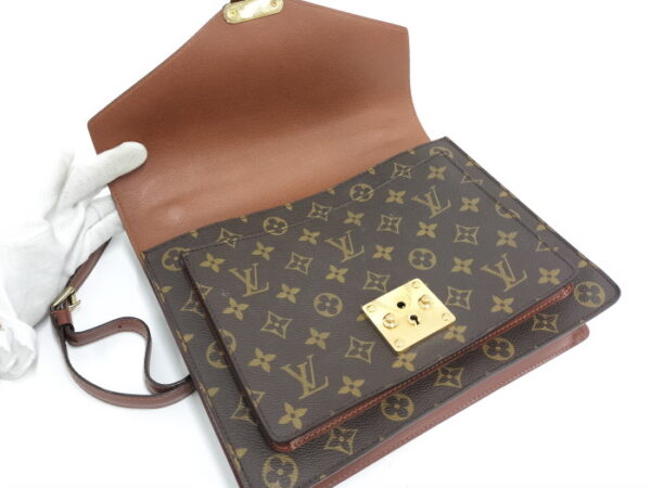 oppo 256 Louis Vuitton Monceau 2WAY Shoulder Bag Monogram