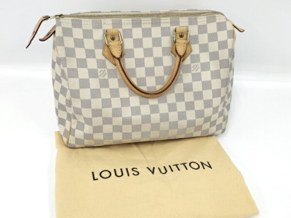 2000803251700257 10 Louis Vuitton Speedy 30 Bag Damier Azur