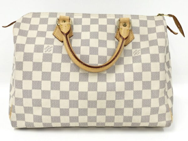 2000803251700257 2 Louis Vuitton Speedy 30 Bag Damier Azur