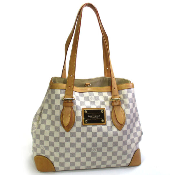 2000803251800202 1 Louis Vuitton Hampstead MM Tote Bag Damier Azur