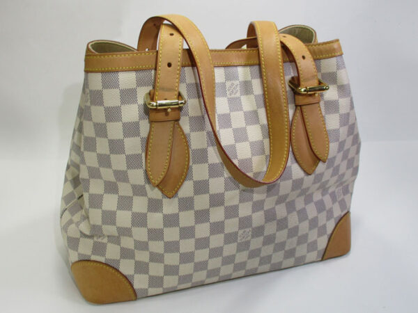 2000803251800202 2 Louis Vuitton Hampstead MM Tote Bag Damier Azur