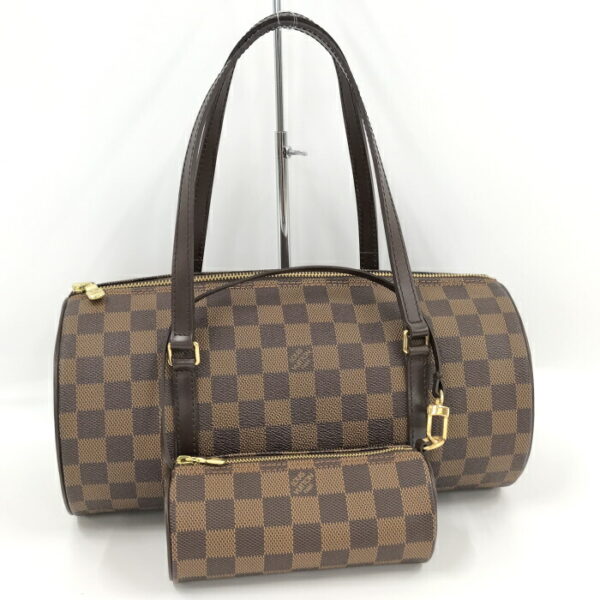 2000803252000672 1 Louis Vuitton Papillon 30 Handbag Damier Ebene