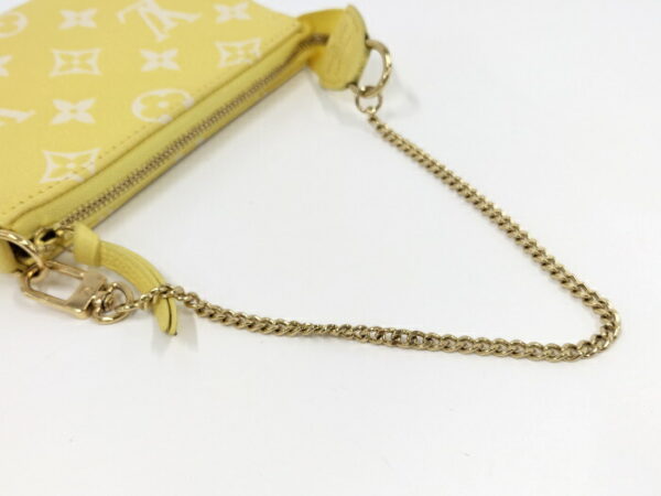 2000803252000694 5 Louis Vuitton Pochette Accessoire Mini Pouch Empreinte Yellow