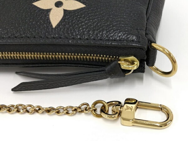 2000803252000785 7 Louis Vuitton Mini Pochette Accessory Empreinte Black Beige