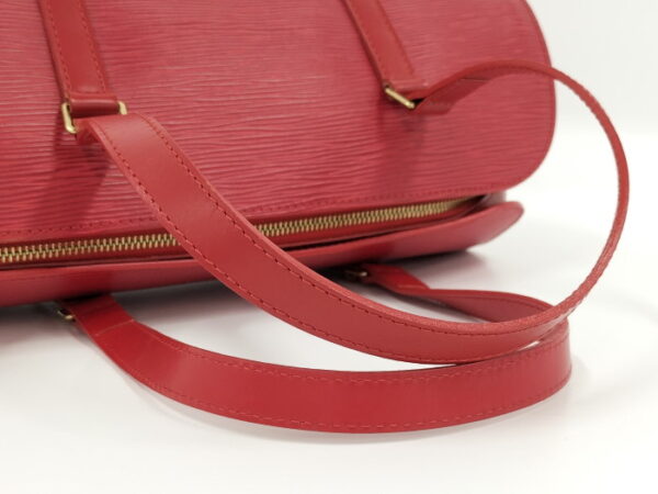 oplus 256 Louis Vuitton Soufflot Handbag Epi Castilian Red