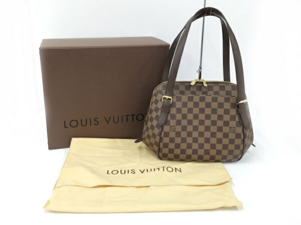 2000803252000822 10 Louis Vuitton Belem PM Damier Ebene Handbag