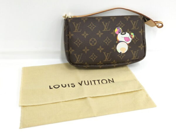 2000803252000831 10 Louis Vuitton Pochette Accessory Pouch Takashi Murakami Panda