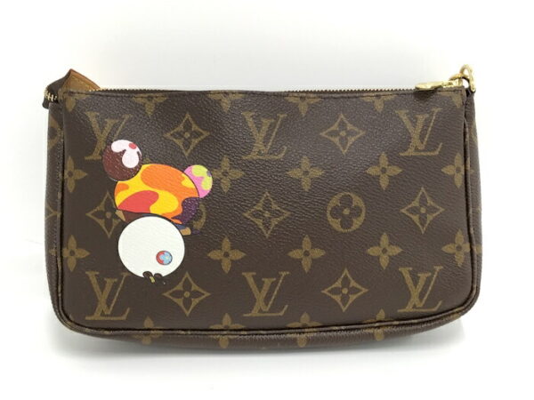 2000803252000831 2 Louis Vuitton Pochette Accessory Pouch Takashi Murakami Panda