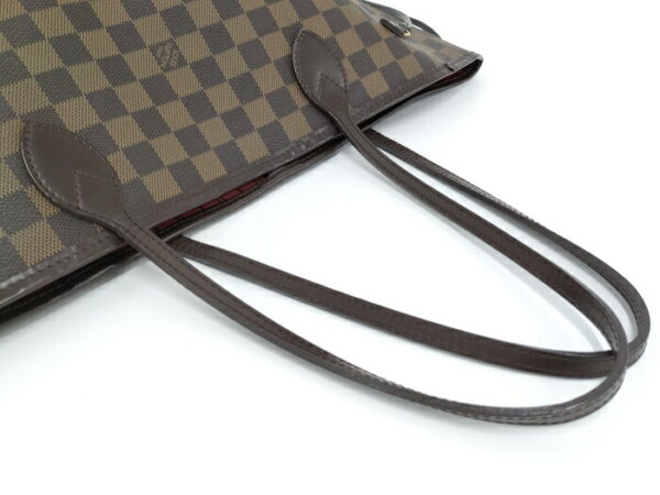 2000803252400107 4 Louis Vuitton Neverfull MM Damier Ebene Shoulder Bag