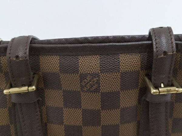 2000803257100429 7 Louis Vuitton Male Tote Bag Damier Leather Ebene Brown