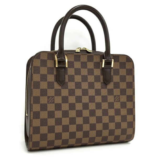 2000803257100451 1 Louis Vuitton Triana Handbag Damier Ebene