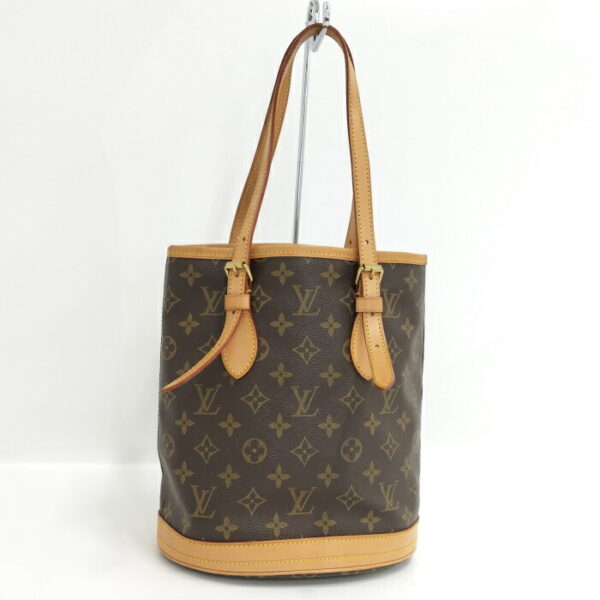 2000803258201310 1 Louis Vuitton Bucket PM Tote Bag Monogram Brown