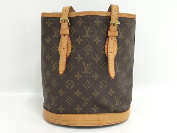 2000803258201310 2 Louis Vuitton Bucket PM Tote Bag Monogram Brown