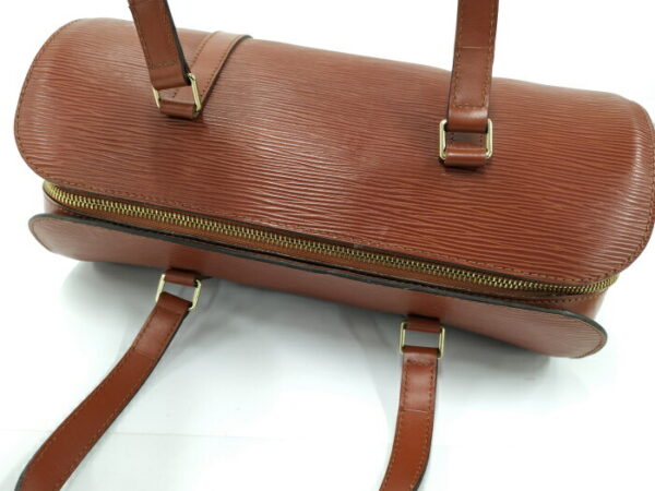 2000803258201378 7 Louis Vuitton Soufflot Handbag Epi Kenya Brown