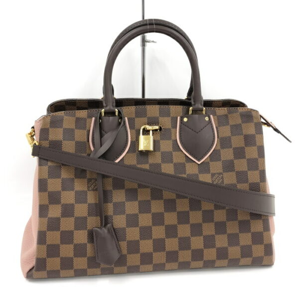 2000803258201423 1 Louis Vuitton Normandy 2way Handbag Damier Ebene