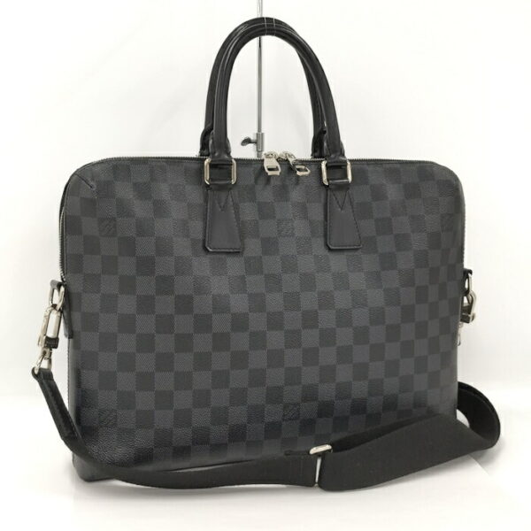 2000803258300379 1 Louis Vuitton Porte Document Jules Briefcase Damier Graphite