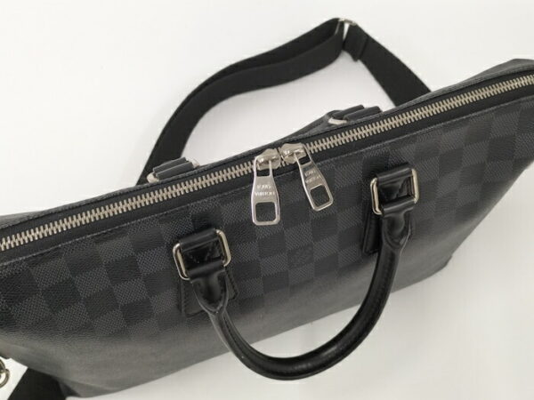 2000803258300379 6 Louis Vuitton Porte Document Jules Briefcase Damier Graphite