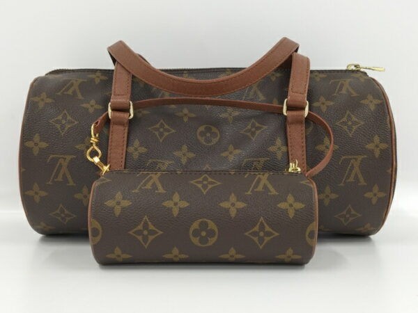 2000803258500376 2 Louis Vuitton Papillon 30 GM Handbag Monogram with Pouch