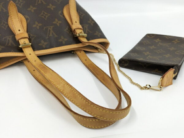 2000803258600375 4 Louis Vuitton Bucket PM Tote Bag Monogram Brown