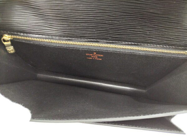 2000803258600542 9 Louis Vuitton Serie Dragonne Clutch Bag Epi Noir