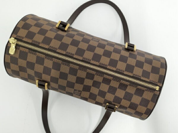 2000803259100181 6 Louis Vuitton Papillon 30 Handbag with Pouch Damier Ebene