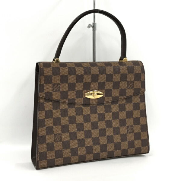 2000803259400548 1 Louis Vuitton Malherbe Handbag Damier Ebene