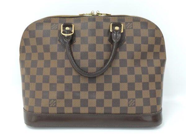 oplus 256 Louis Vuitton Alma Handbag Damier Ebene