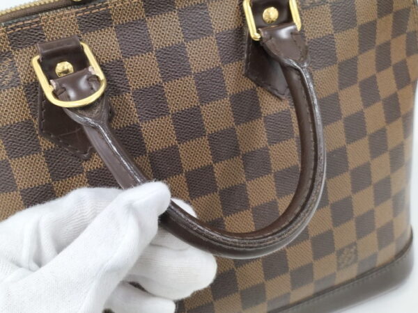 oplus 256 Louis Vuitton Alma Handbag Damier Ebene