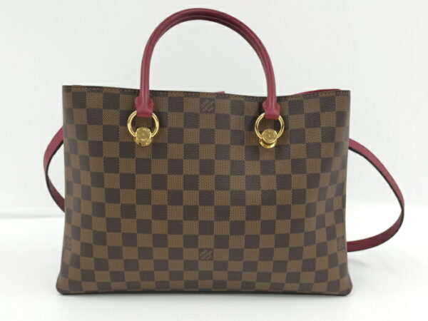 2000803259400615 2 Louis Vuitton LV Riverside 2way Shoulder Bag Damier Riduvan