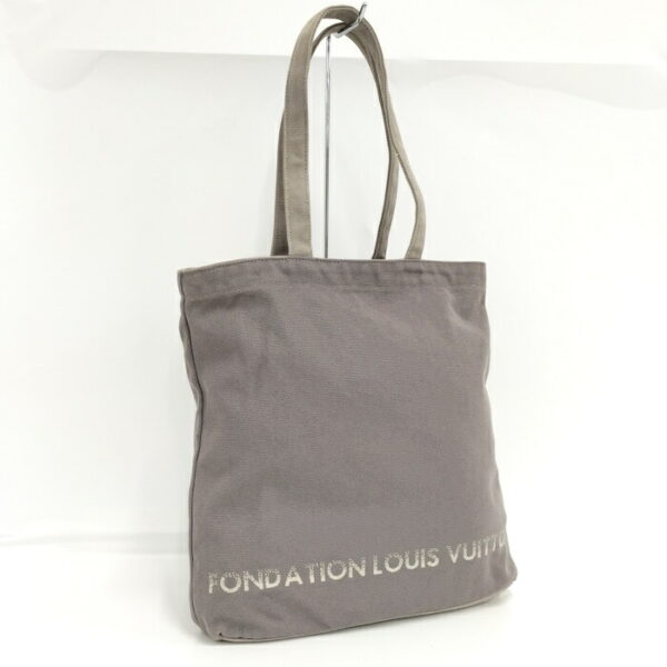 2000803259400691 1 Louis Vuitton Fondation Louis Vuitton Museum Tote Bag Canvas Gray