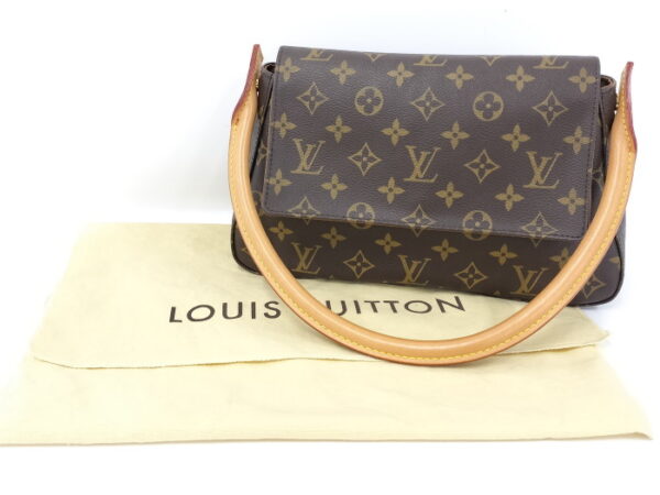 oppo 256 Louis Vuitton Mini Looping Handbag Monogram Brown